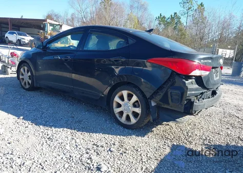 2013 Hyundai Elantra Limited из США, поврежденный, VIN KMHDH4AE1DU840973